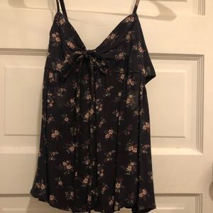 Floral tank top